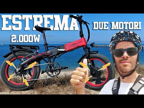 Най-мощният 2000W електрически велосипед за офроуд: Lankeleisi X2000 Max